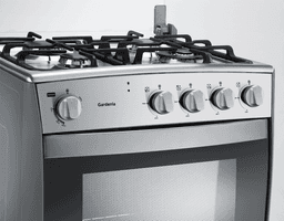 Cocina a gas 4 quemadores triple corona 24"