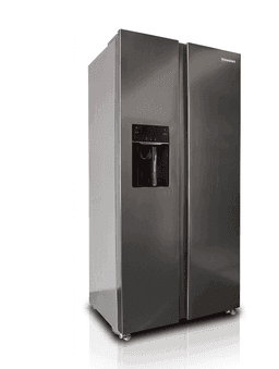 Refrigeradora Side by Side con dispensador de hielo