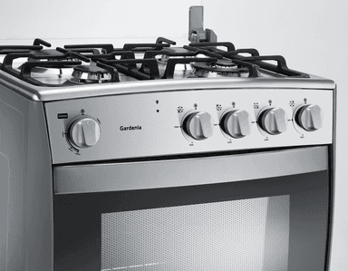 Cocina a gas 4 quemadores triple corona 24"